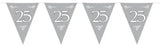 25 års silverbunting - 10 meter
