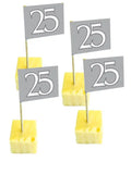 25 års silverplock - 50 st