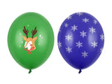 Ballonger 30 cm God Jul mix