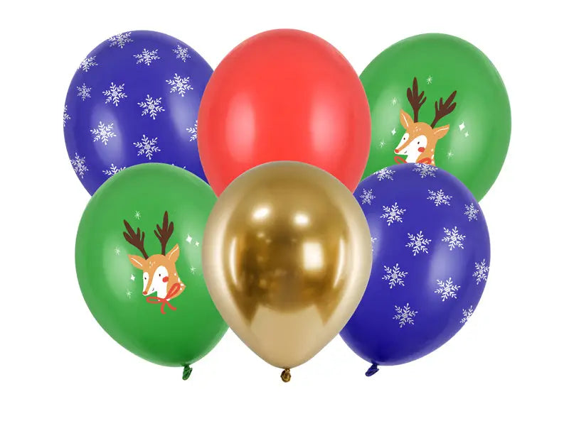 Ballonger 30 cm God Jul mix