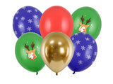 Ballonger 30 cm God Jul mix