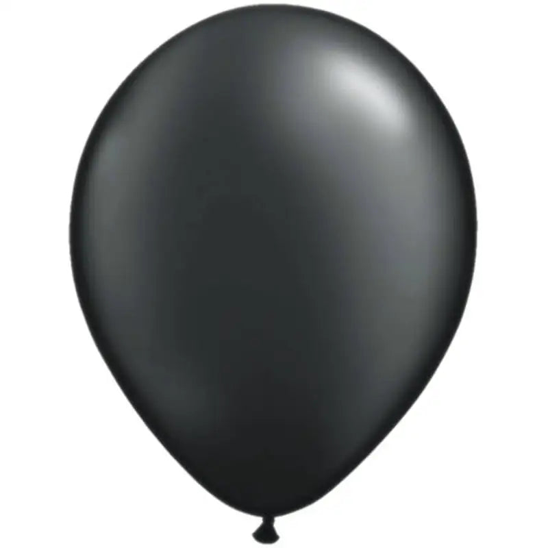 Black balloons pearl onyx 15 cm - 100 pieces