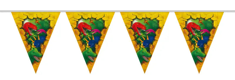 Dinosauriegirlander - 6 meter - Girlander