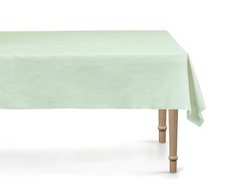 Disposable tablecloth 180x120 cm green