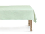 Disposable tablecloth 180x120 cm green