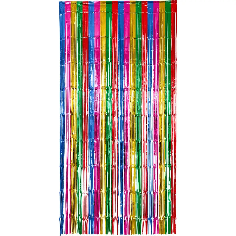 Dörrgardin Folie Color Pop Flerfärgad - 2x1 m - Dörrgardin