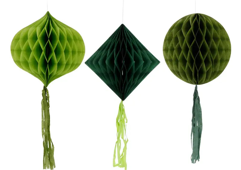 Festdekoration Set - Serene Sage - 3 pack - Festdekorationer