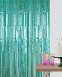 Festgardin - sparkling turquoise - 1 x 2 m