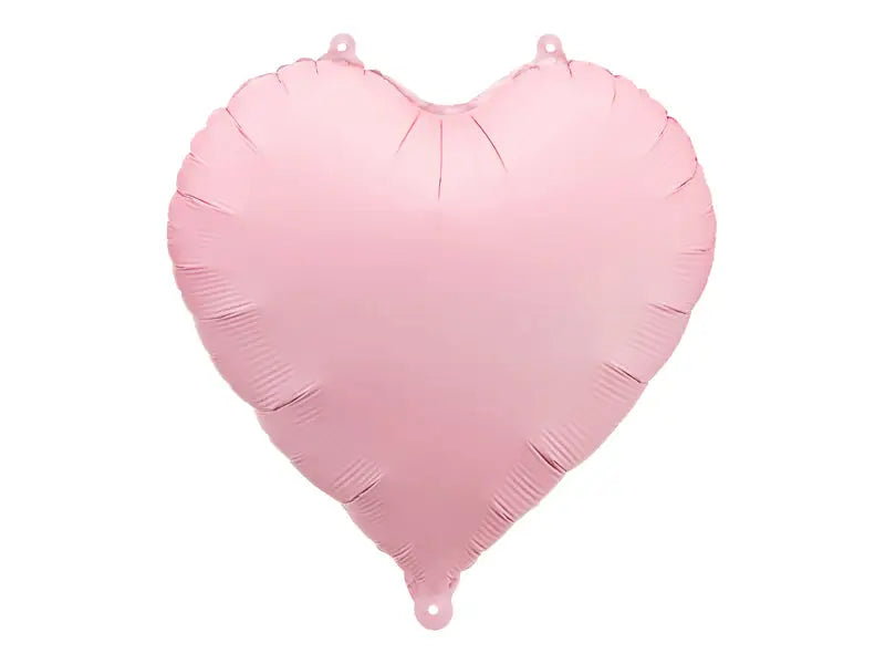 Foil balloon heart 45cm pink