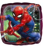 Foil balloon - spider-man animated - 45 cm