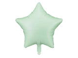 Foil balloon star 48cm green