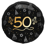 Folieballong - ’50’’ - Shining Glam - 45 cm - Folieballong