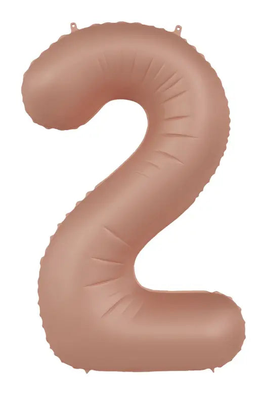 Foliebalong Siffra 2 - Vintage Rosa - Ultra Matt - 86 cm - Folieballong
