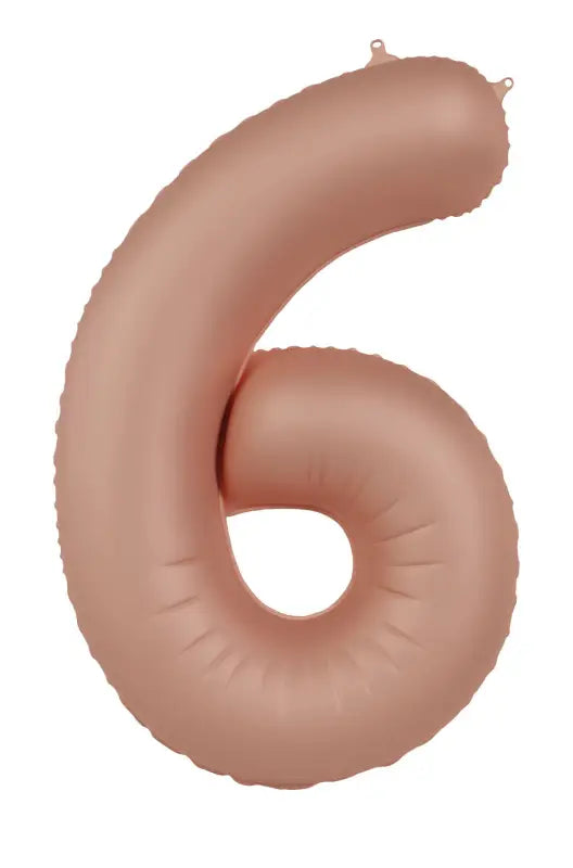 Foliebalong Siffra 6 - Vintage Rosa - Ultra Matt - 86 cm - Folieballong