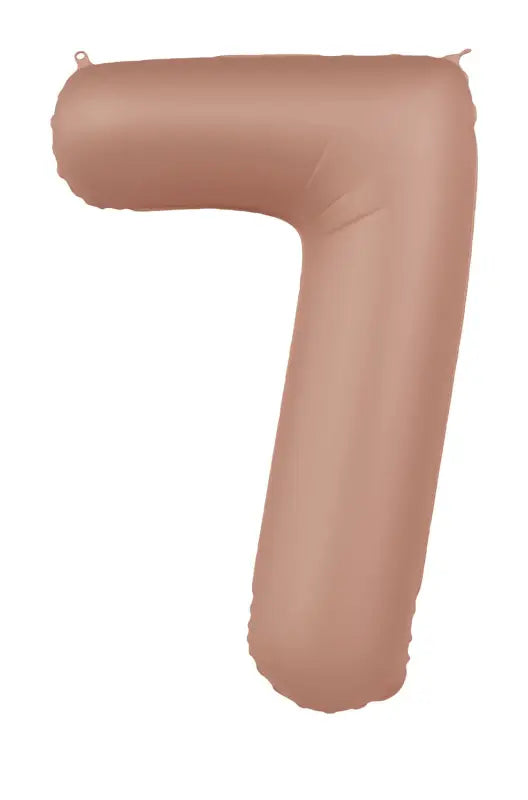 Foliebalong Siffra 7 - Vintage Rosa - Ultra Matt - 86 cm - Folieballong