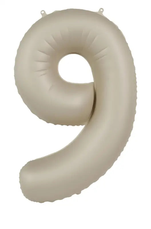Foliebalong Siffra 9 - Creamy Latte - Ultra Matt - 86 cm - Folieballong