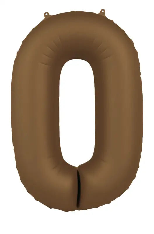 Foliebalong Siffra - Choklad Brun - Ultra Matt - 86 cm - Folieballong