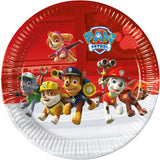 Fsc papperstyckenallrikar - paw patrol - 23 cm - 8 stycken