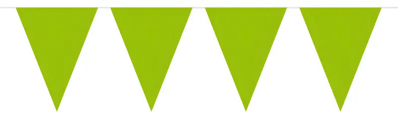 Green Mini Bunting - 3 meter - Girlang