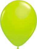 Gröna neonballonger 25 cm - 8 st - Latexballonger