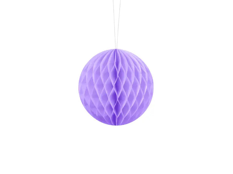 Honeycomb Ball lilac 10 cm