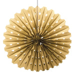 Honeycomb Fan Gold - 45cm - Honeycombs