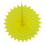 Honeycomb Fan Neon Yellow - 45cm - Honeycombs