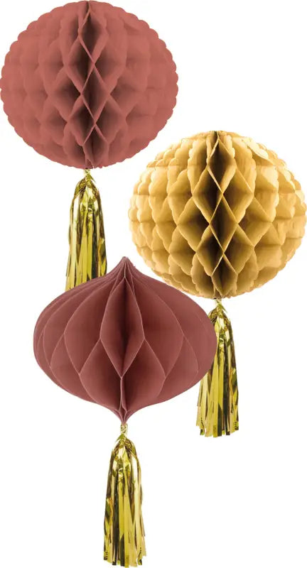 Honeycombs Golden Dusk - 3 pack - Honeycombs