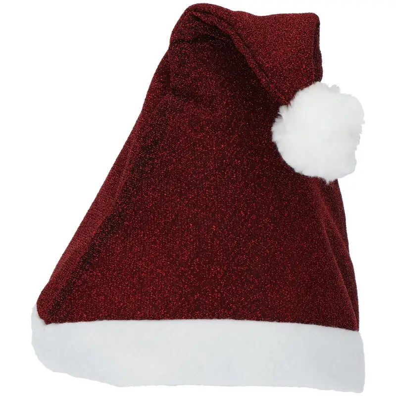 Julhatt Röd Glitter - Hatt
