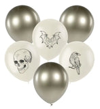 Latexballonger - creepy curiosities - 6 stycken