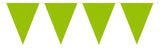 Lime Green Bunting - 10 meter - Girlang