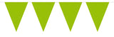 Lime Green Bunting XL - 10 meter - Girlang