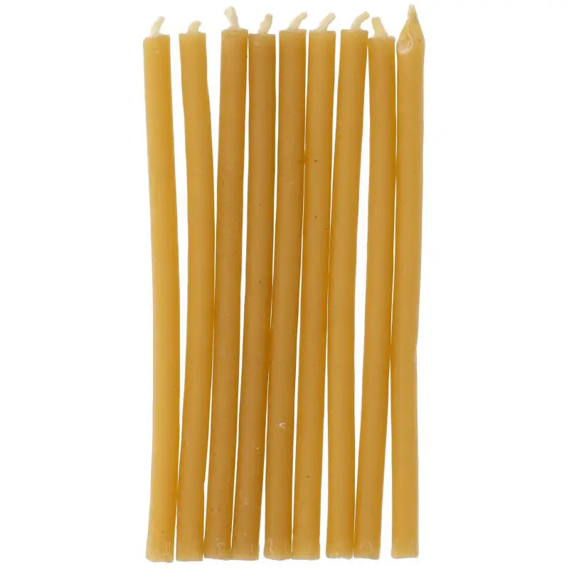 Ljus - bivax - 10 cm - 24 stycken