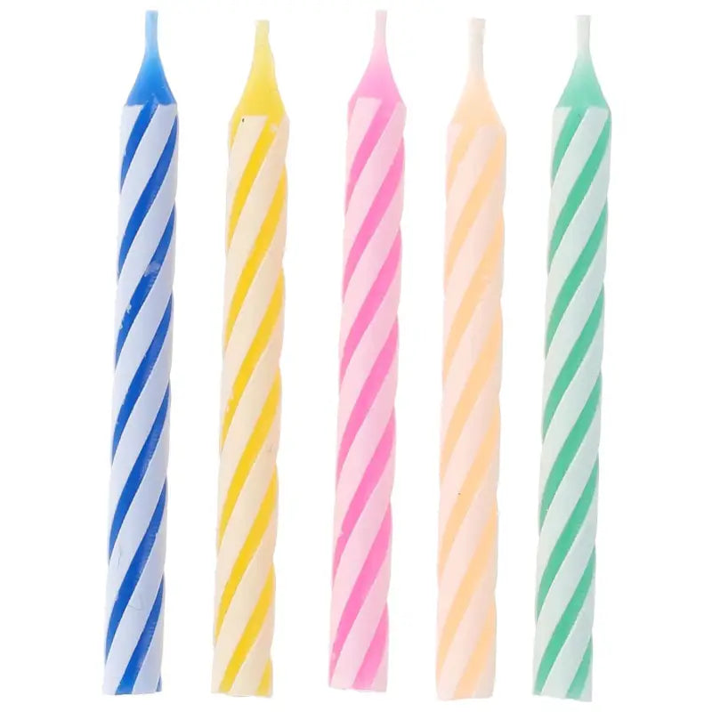 Ljus Sweet Twist - 10 stycken - 6 cm - Ljus