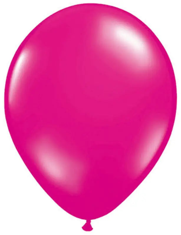 Magenta ballonger 30cm - 10 st - Latexballonger