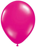 Magenta ballonger 30cm - 10 st - Latexballonger