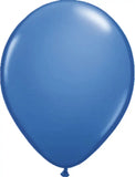Mörkblå ballonger 30cm - 10 st - Latexballonger