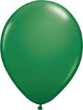Mörkgröna ballonger 30 cm - 100 stycken - Latexballonger