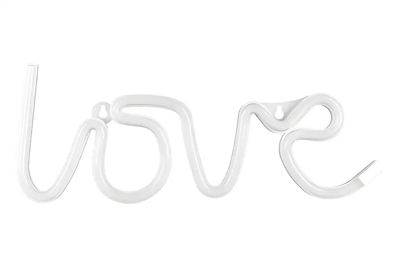 Neon LED - Love vit