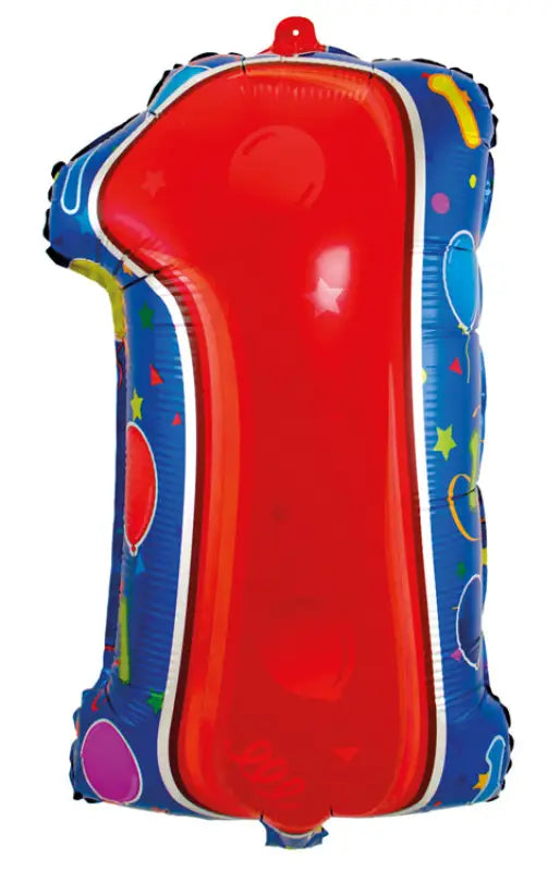 Nummer 1 folieballong 56cm