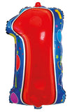 Nummer 1 folieballong 56cm