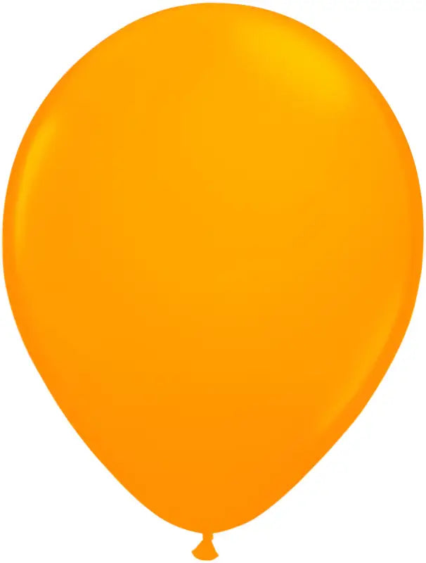 Orange neonballonger 25cm - 8 st - Latexballonger