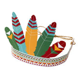 Pappershattar för barnkalas – 6-pack färgglada