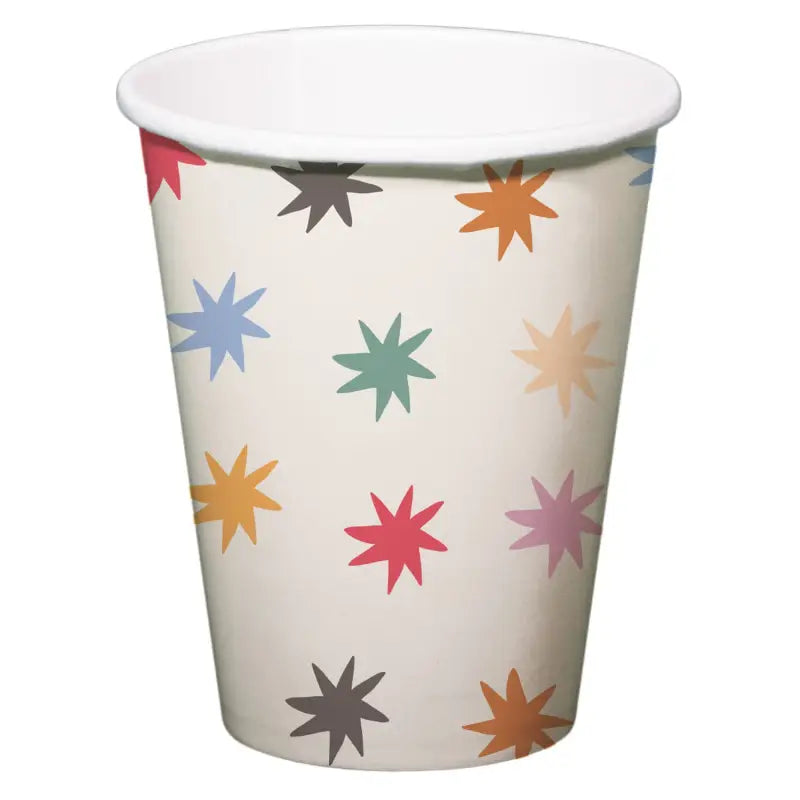 Pappersmug - Styckenarburstycken - 250 ml - 8 stycken - Pappersmuggar