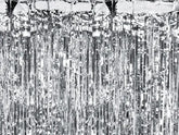 Party curtain silver 100x200cm