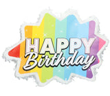 Pinata Stjärna Rainbow Bday - 38x28cm - Pinata