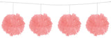 Pink Pompom Garland 3 meter - Girlang