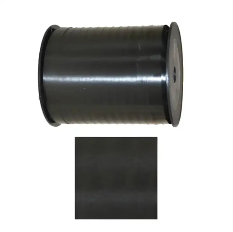 Presentsnöre Svart - 250 m - 10 mm - Presentsnöre