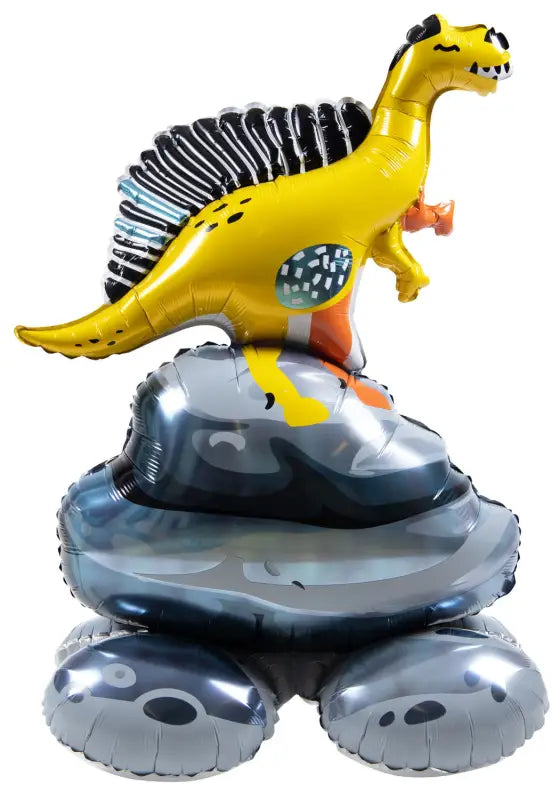 Stående folieballong - Dino - 57 x 80 cm - Folieballong