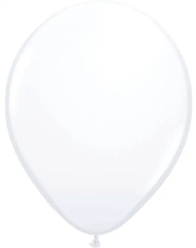 Vita ballonger 30 cm - 50 st - Ballong